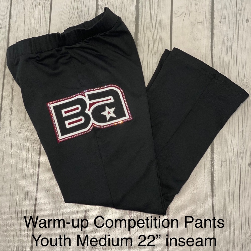 Cheer warm up pants